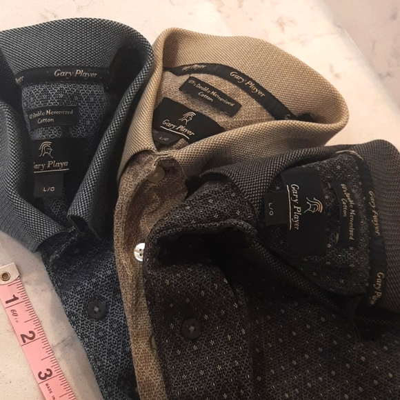 3 Men's Polo Short Sleeve Shirts - Picture 10 of 12